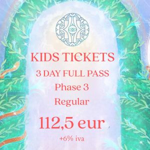 Ticket KIDS Regular - 3 Days